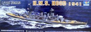 Trumpeter 1/700 HMS Hood 1941
